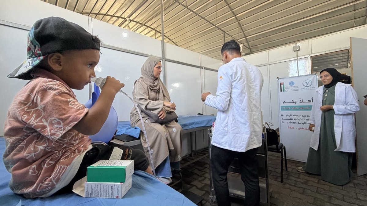 الخيرية الهاشمية والحملة الأردنية تختتمان الأسبوع الطبي المجاني في غزة