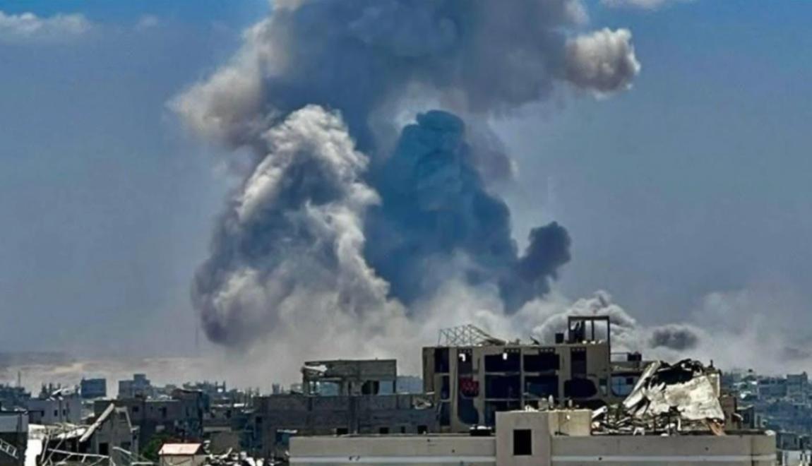 شهيد ومصابون في غارة للاحتلال على الزوايدة وسط قطاع غزة