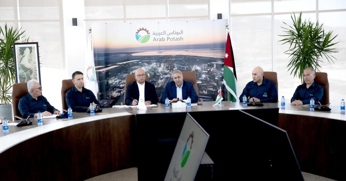البوتاس العربية تعلن بدء العمل على تنفيذ بناء مصنع البلورة الباردة الثالث